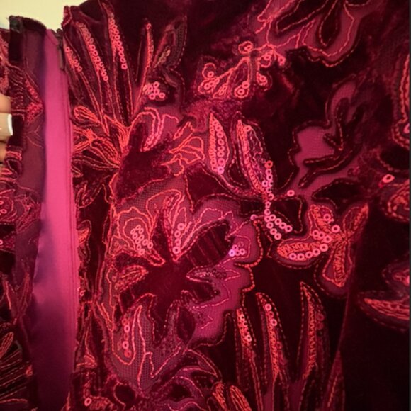 Elegant Tadashi Shoji Maxi Dress - Picture 4 of 4